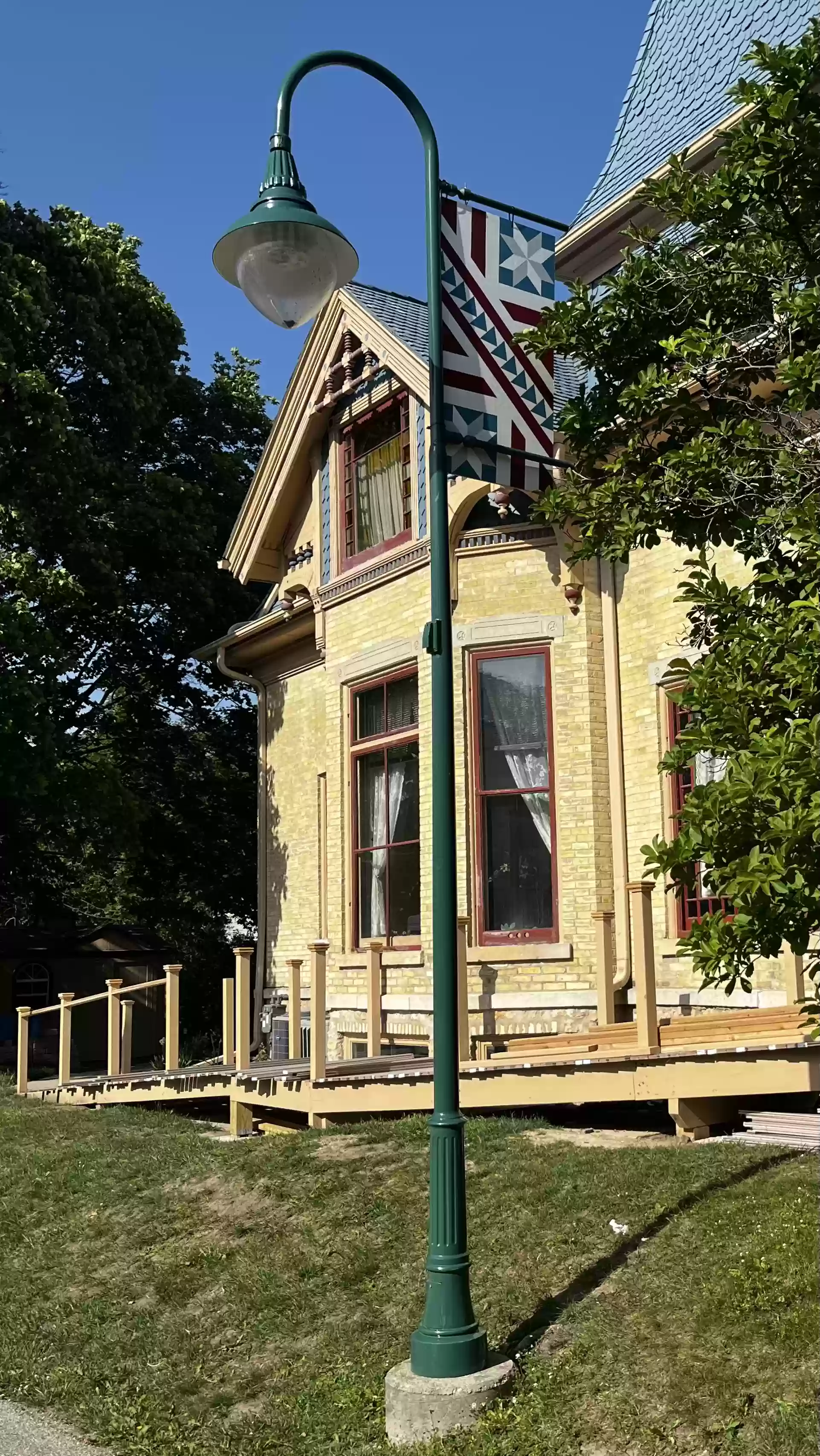 Lamp Post 3 with house in background