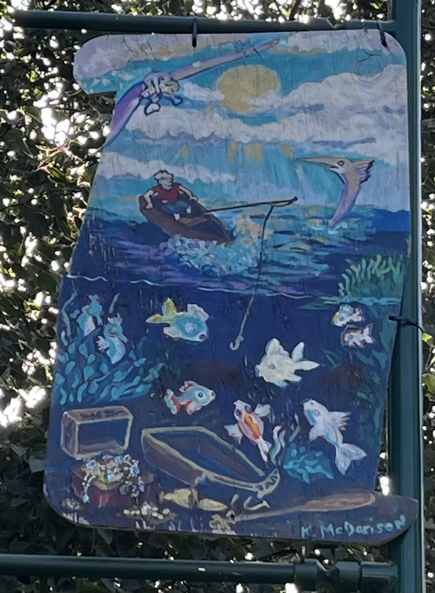 Lamp Post front