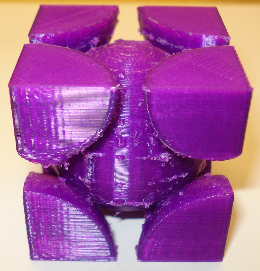 Picture of Bravais Body Centered Cubic Lattice.
