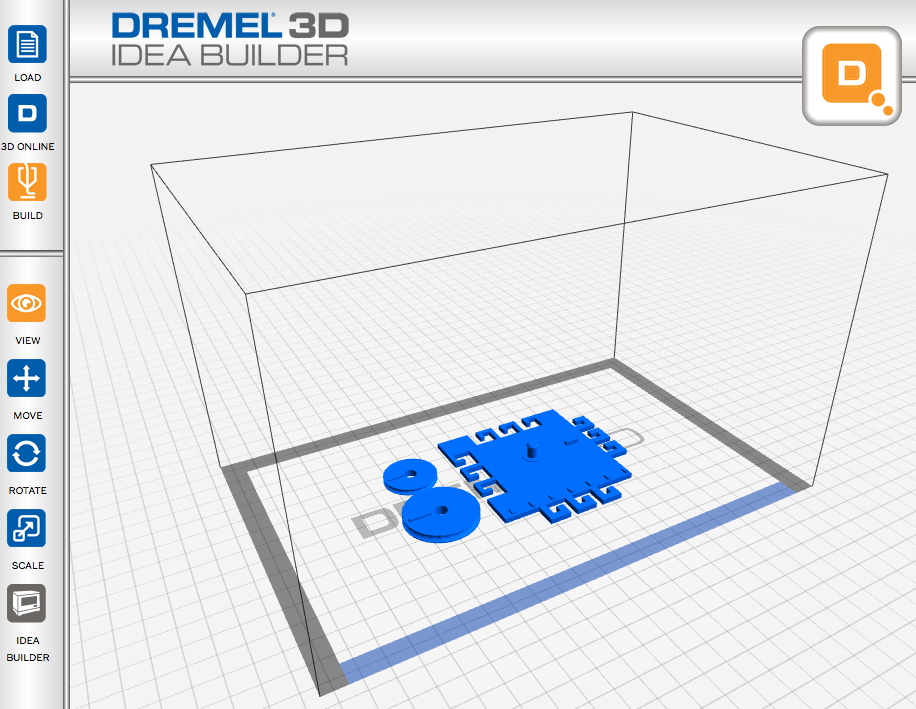 Picture of Dremel 3D file.
