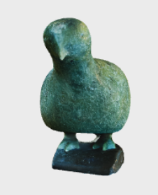 image of bird carving