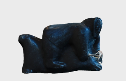 image of hunter carving