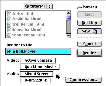 Save dialog box.